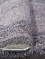 Ковер Иранский Farsi 1200 G252 light grey овал