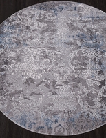 Ковер Armina 03852 blue/blue круг