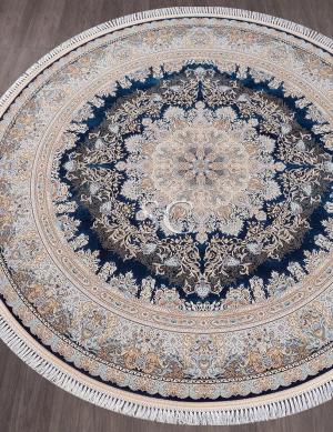 Ковер Иранский Farsi 1500 G267 dark blue круг