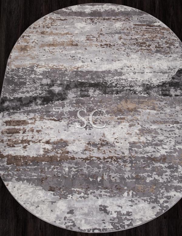 Ковер Graff 2788 grey-beige овал